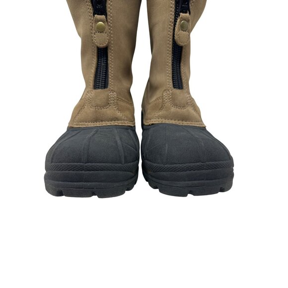 Sorel Ellesmere Winter Boots With Rubber Soles & Faux Fur Trim Womens Size 8 - Picture 5 of 16